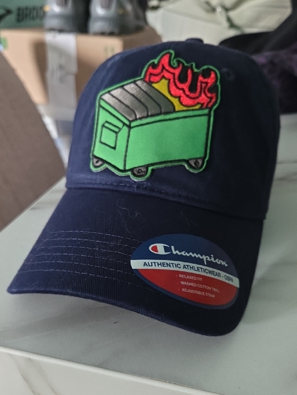 Strap Back Champion Hat